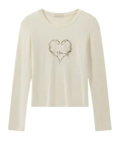 Modern Light Apricot Comfortable Long Sleeve