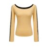 Street Style Yellow Sporty Long Sleeve